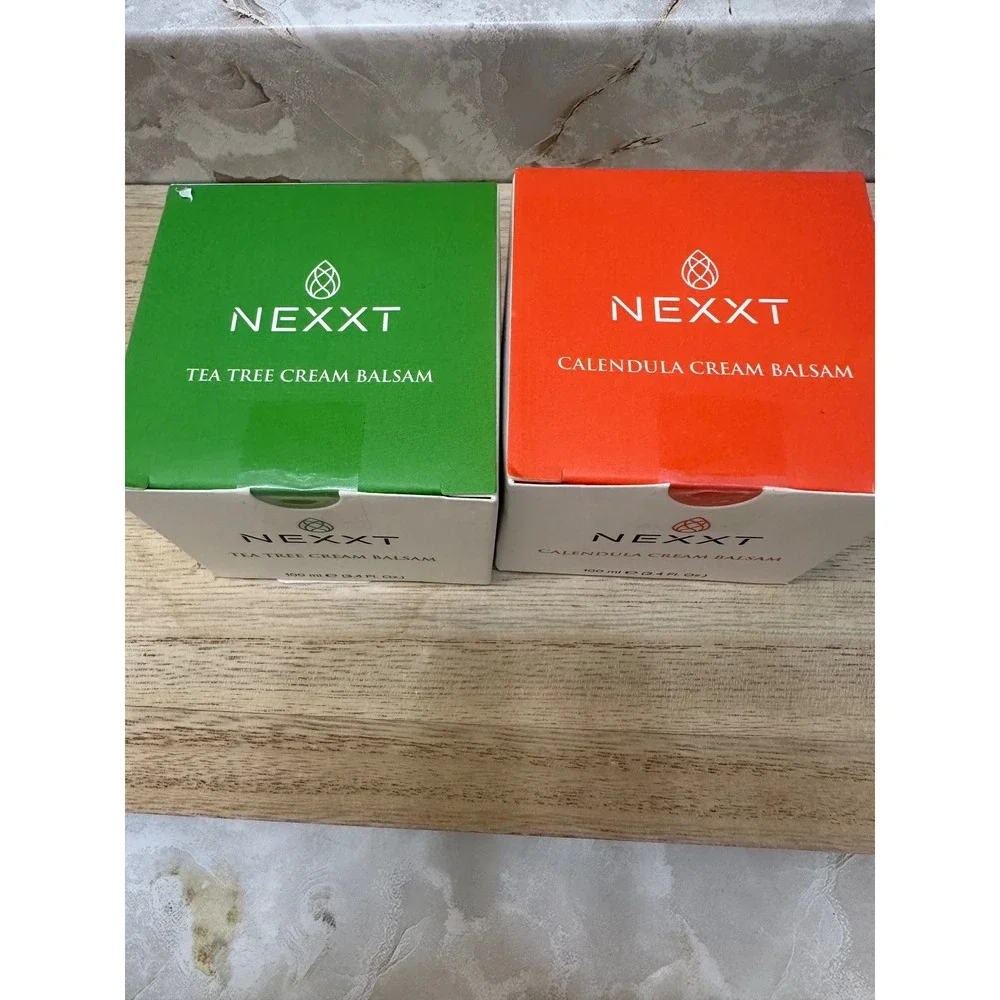 NEXXT Tea Tree‎ Cream Balsam & Calendula Cream Balsam 2 Pack 3.4 Oz Each